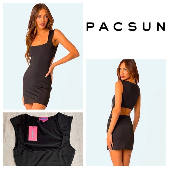 🆕 Edikted black dress - Picture 1 of 12